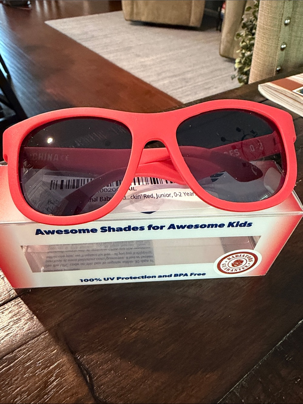 Babiators Bright Pink Kids Sunglasses with Dark Lenses - BRAND NEW